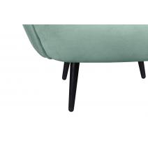  Мягкое кресло Benee Green на черных ножках, фото 6 