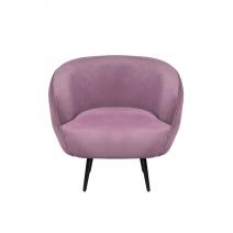  Мягкое кресло Benee Pink на черных ножках, фото 2 