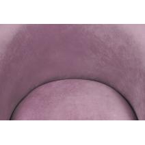  Мягкое кресло Benee Pink на черных ножках, фото 5 