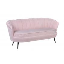  Дизайнерский диван Pearl Triple Pink на черных ножках, фото 2 