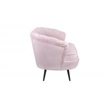  Дизайнерский диван Pearl Triple Pink на черных ножках, фото 3 