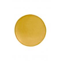  Пуф Pearl Adorn Yellow на черных ножках, фото 3 