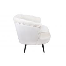  Диван ракушка Pearl Double Beige на черных ножках, фото 3 