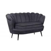  Дизайнерский диван Pearl Double Black на черных ножках, фото 2 