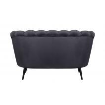  Дизайнерский диван Pearl Double Black на черных ножках, фото 4 