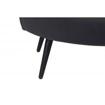  Дизайнерский диван Pearl Double Black на черных ножках, фото 7 