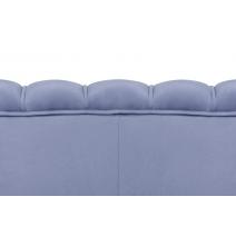  Диван ракушка Pearl Double Blue на черных ножках, фото 6 