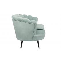  Диван ракушка Pearl Double Green на черных ножках, фото 3 