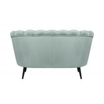  Диван ракушка Pearl Double Green на черных ножках, фото 4 