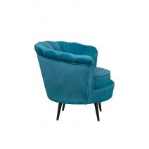  Кресло ракушка Pearl Marine на черных ножках, фото 3 