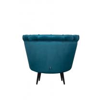  Кресло ракушка Pearl Marine на черных ножках, фото 4 