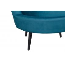  Кресло ракушка Pearl Marine на черных ножках, фото 7 