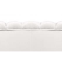  Диван ракушка Pearl Triple Beige на черных ножках, фото 6 