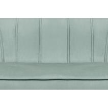  Диван ракушка для гостиниц Pearl Triple Green на черных ножках, фото 5 