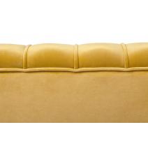  Дизайнерский диван Pearl Triple Yellow на черных ножках, фото 5 