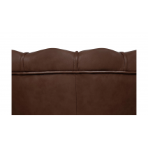  Низкое кресло ракушка Pearl Brown V2 на черных ножках, фото 5 