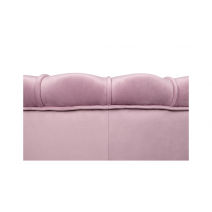  Кресло ракушка Pearl Pink на черных ножках, фото 5 