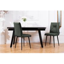  Стул Сенатор (2 шт) Кожа олива / продажа с выставки, фото 3 