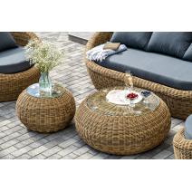  "Барселона" лаунж-зона из искусственного ротанга, цвет соломенный, фото 11 