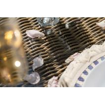  "Цесена" обеденная группа плетеная из искусственного ротанга, цвет соломенный, фото 22 