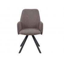  Стул DikLine 293 поворотный BL05 капучино, ножки черные, фото 3 