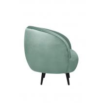  Мягкое кресло Small Benee Green на черных ножках, фото 3 