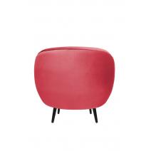  Мягкое кресло Small Benee Karmin на черных ножках, фото 4 