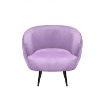  Мягкое кресло Benee Purple на черных ножках, фото 2 