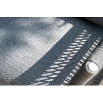  "Лугано" лаунж-зона 5-местная плетеная из роупа (веревки), каркас алюминиевый темно-серый, роуп темно-серый, фото 27 