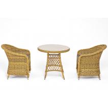  "Эспрессо–80 R" обеденная группа плетеная, цвет соломенный, фото 3 