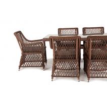  "Латте" обеденная группа плетеная, цвет коричневый, фото 7 