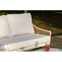  "Венеция" лаунж-зона из искусственного ротанга, цвет соломенный, фото 36 