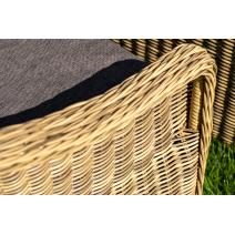  "Равенна" лаунж-зона из искусственного ротанга, цвет соломенный, фото 13 