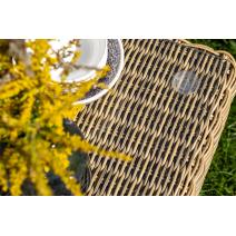  "Равенна" лаунж-зона из искусственного ротанга, цвет соломенный, фото 14 