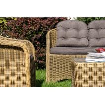  "Равенна" лаунж-зона из искусственного ротанга, цвет соломенный, фото 15 