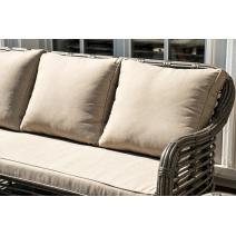  "Ницца" лаунж-зона из искусственного ротанга, цвет бронзовый, фото 32 