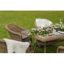  "Эспрессо" обеденная группа плетеная, цвет соломенный, фото 11 