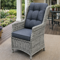  Кресло NICOLE в сером цвете, фото 1 