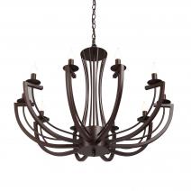  Люстра V3295-7/10, 10xE14 макс. 40Вт, фото 1 