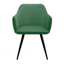  Стул DikLine 277 поворотный NS Pine зеленый, ножки черные, фото 2 