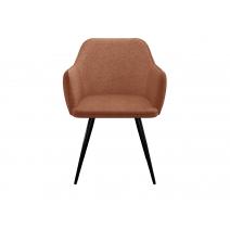  Стул DikLine 277 поворотный NS Rust терракотовый, ножки черные, фото 2 