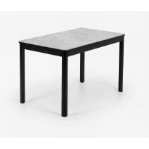  Стол DikLine SKQ120 Керамика YB8020079BG Серый/подстолье черное/опоры черные, фото 1 