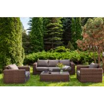  "Боно" лаунж-зона из искусственного ротанга, цвет коричневый, фото 8 