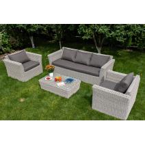  "Капучино" кресло из искусственного ротанга, цвет бежевый, фото 3 