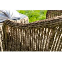  "Равенна" лаунж-зона из искусственного ротанга, цвет соломенный, фото 12 