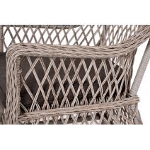  "Катания" обеденная группа плетеная на 6 персон, цвет бежевый, фото 6 