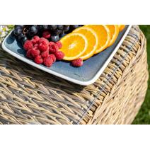  "Кальяри" журнальный столик из искусственного ротанга (гиацинт), цвет соломенный, фото 6 