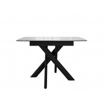  Стол DikLine DKB110, Керамика Carrara Gloss (мрамор глянец белый)/подстолье черное/опоры черные, фото 2 