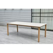  "Кейптаун" стол обеденный из алюминия, столешница из искусственного камня, фото 1 