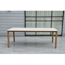  "Кейптаун" стол обеденный из алюминия, столешница из искусственного камня, фото 2 